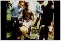 Photograph of children competing during the...