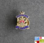 King George VI Coronation Badge, 1937, worn by...