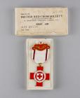 British Red Cross Society Badge with Box...