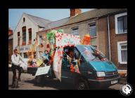 A photograph of Grangetown Carnival parade cup...