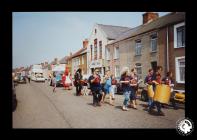 A photograph of Grangetown Carnival parade on...