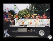 A photograph of the Grangetown Nursery Float...