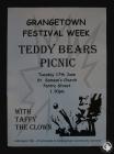 Poster for the Grangetown Festival Week Teddy...