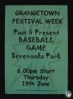 Poster for the Grangetown Festival Week ‘Past ...