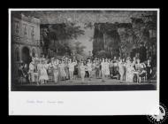 Photograph showing the cast of 'The Quaker...