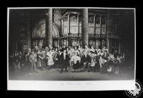Photograph showing the cast of 'My Fair...