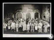 Photograph showing the cast of 'The Desert...