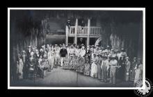 Photograph showing the cast of 'Show Boat&...