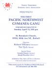 Gymanfa ganu Program 1991  Pacific Northwest...