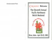   2001  Pacific Northwest Welsh Weekend handbook