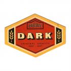 Brains Beer Mat - Brains Dark