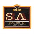 Brains Beer Mat - Brains S.A Best Bitter