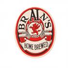 Brains Label - Brains, Home brewed