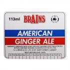 Brains Label - Brains, American Ginger Ale