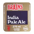 Brains Label - Brains, India Pale Ale