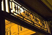 Ironwork around the main hall