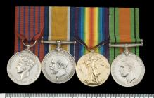 Medals awarded to Private Thomas William Keenan