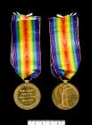 Victory Medal awarded to Private Enoch William...