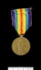 Victory Medal awarded to Private R. E. Corbett
