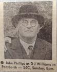 Mr John Phillips, Deputy Head at Penboyr Church...