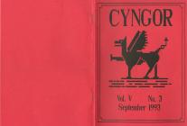 Cyngor Newsletter Vol 5  No. 3, September, 1993