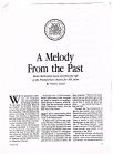 Article on Welsh Methodists, March 1988