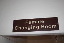 Llanfrechfa Grange: Female Changing Room Sign