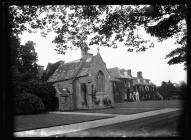Cefn Mably chapel and south front