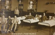 Photograph of Ninian Park Hospital, 1917