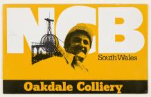 Leaflet N.C.B. South Wales Oakdale Colliery