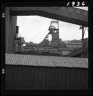 Oakdale Colliery 1980 shaft headgear