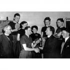 Table Tennis team, Church Guild, 1950/51.