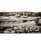 New bridge, site preparation, 1995