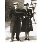 Mr Edward and Mrs Mabel Jones at Buckingham Palace