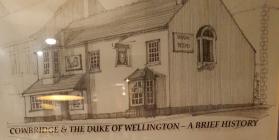 Y Bontfaen a thafarn 'The Duke of Wellington'