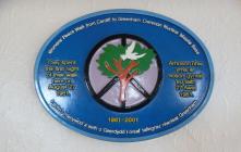 Greenham Common Plaque