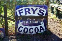 Fry's Cocoa tin sign