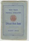 WWFA Official Rule Book 1935/36