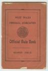 WWFA Official Rule Book 1936/37