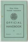 WWFA Official Rule Book 1970/1971