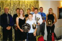 Ystwyth Cycle Club Dinner 2004 with Nicole Cooke