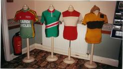 Ystwyth Cycle Club jerseys through the years