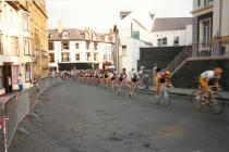 Tour of Wales Cycle Race starting in Aberystwyth