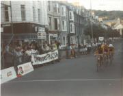 Tour of Wales Cycle Race starting in Aberystwyth