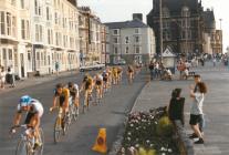 Tour of Wales Cycle Race in Aberystwyth