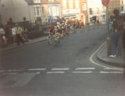 Tour of Wales Cycle Race in Aberystwyth