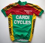 Fifth Ystwyth Cycle Club jersey used 1993 - 2003