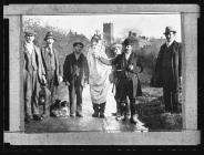 Group of Men with Mari Lwyd