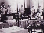 Nurses at The North Wales Hospital 