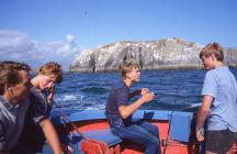 Fishing on Caldey Island